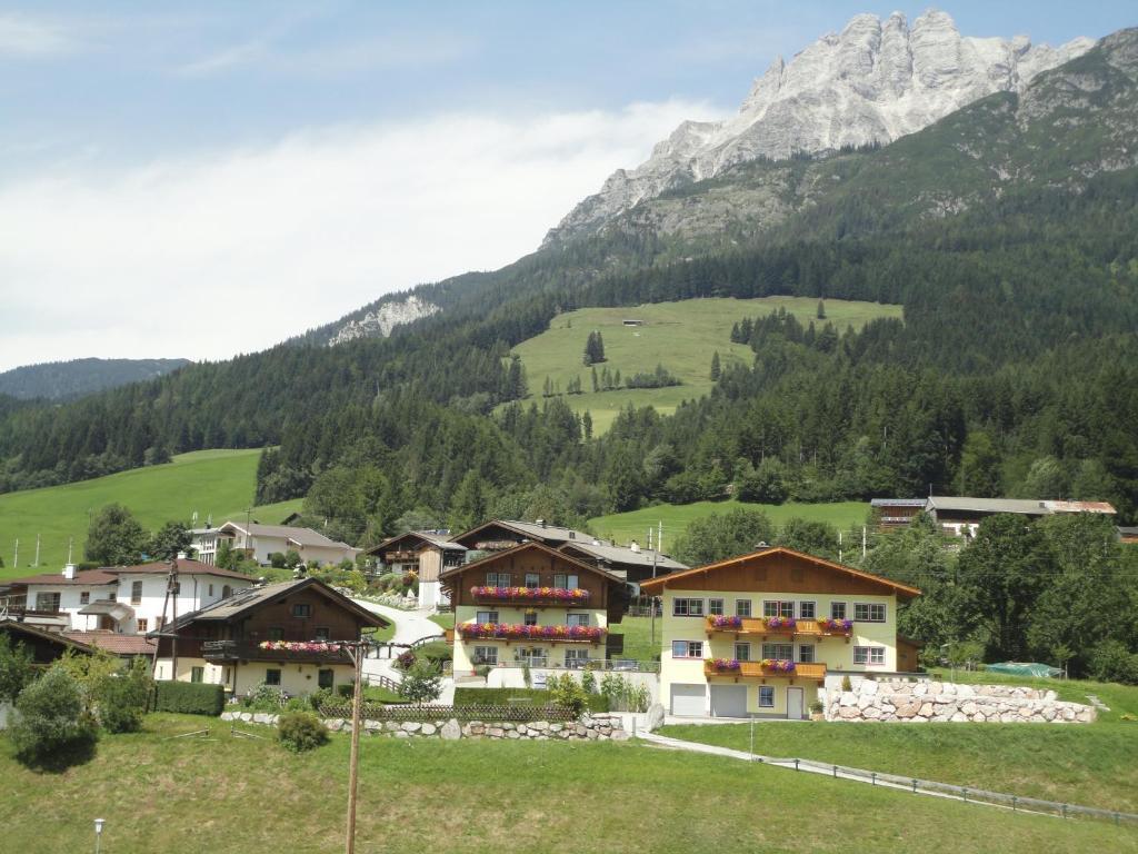 Gasthof Brentwirt Guest House Leogang Eksteriør bilde